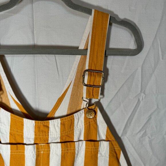 Big Bud Press Original Overalls in Yellow Stripe Size XXL - Picture 7 of 9